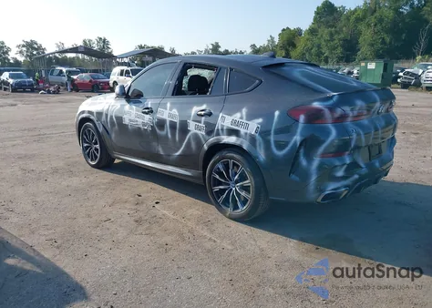 2020 BMW X6 M50I из США, поврежденный, VIN 5UXCY8C08L9B41920